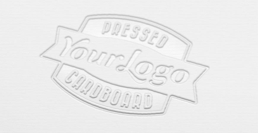 12 Pressed Cardboard Logo